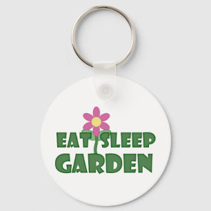 Eat Sleep Garden Sleutelhanger