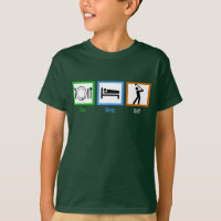 Eat Sleep Golf Funny Kinder Golfer