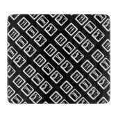 Eat Sleep Golf Golf Lodge Decor Snijplank (Voorkant)