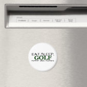 Eat Sleep Golf Magneet (Insitu (Vaatwasser))