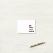 Eat Sleep Groom Herhalen Post-it® Notes (Op bureau)