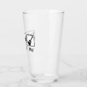 Eat Sleep Guitar Player Glas (Links)