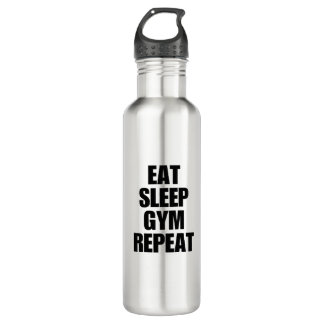 Eat Sleep Gym Herhaal waterfles