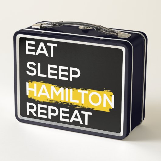 Eat Sleep Hamilton Repat II (Achterkant)