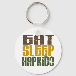 Eat Sleep Hapkido 1 Sleutelhanger