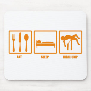Eat Sleep High Jump Muismat