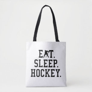 Eat Sleep Hockey - Hockey Lovers Draagtas