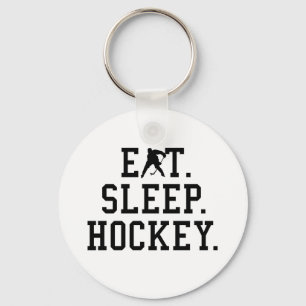 Eat Sleep Hockey - Hockey Lovers Sleutelhanger