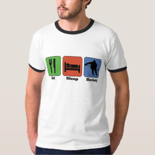 Eat Sleep Hockey t-shirt