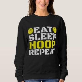 Eat Sleep Hoop Herhalen Trui