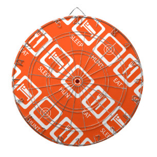 Eat Sleep Hunt Dartbord