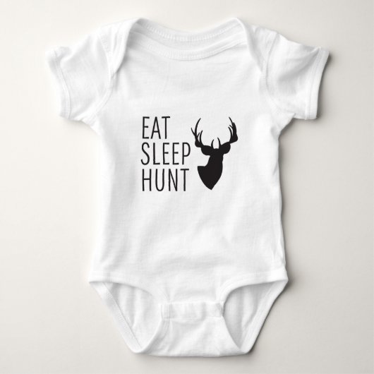 Eat Sleep Hunt Romper (Voorkant)