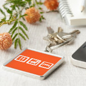 Eat Sleep Hunt Sleutelhanger (Zijkant)