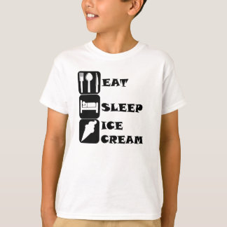 Eat Sleep Ice Cream T-shirt