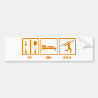 Eat Sleep Javelin Bumpersticker