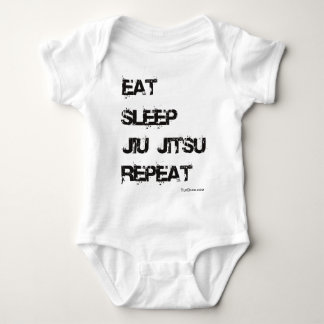 Eat Sleep Jiu Jitsu Repat Romper