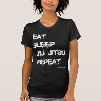 Eat Sleep Jiu Jitsu Repat T-shirt
