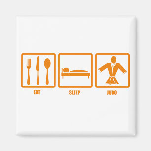 Eat Sleep Judo Magneet