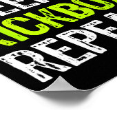 Eat Sleep Kickbox Repeat Kickboxing Kick Boxing Fu Poster (Hoek)