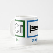 Eat Sleep Knit Koffiemok (Voorkant links)