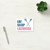 Eat Sleep Lacrosse Gifts Post-it® Notes (Kantoor)