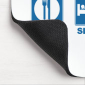 Eat Sleep Launch Muismat (Hoek)