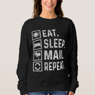 Eat Sleep Mail Repo Postal Workers Day Postal Wo Trui