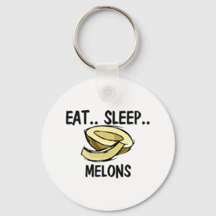 Eat Sleep MELONS Sleutelhanger