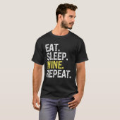 Eat Sleep Mine Repeat For Crypto Miners Sandbox G T-shirt (Voorkant volledig)