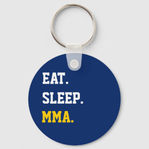 Eat Sleep MMA Sleutelhanger