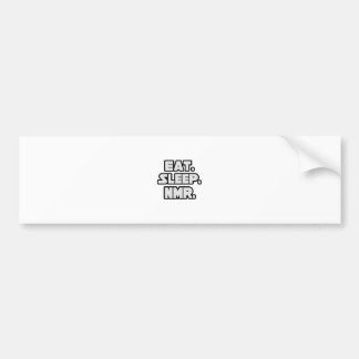 Eat Sleep NMR Bumpersticker