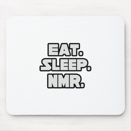 Eat Sleep NMR Muismat (Voorkant)