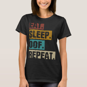Eat Sleep Of Repeat Video Gaming Game T-shirt