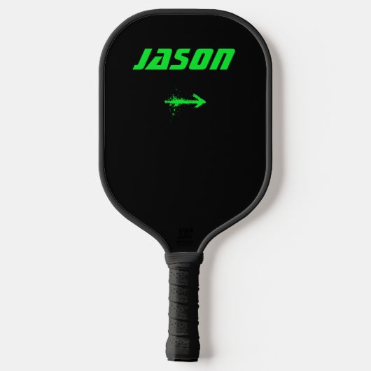 Eat Sleep Paddle Repeat - Customizable Pickleball (Achterkant)