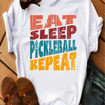 Eat Sleep Pickleball Herhalen