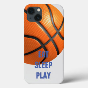Eat Sleep Play Basketball iPhone 13 Hoesje