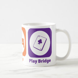 Eat Sleep Play Bridge Koffiemok