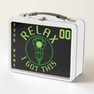 Eat Sleep Play Lacrosse LAX Lunch Box