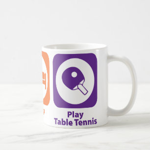 Eat Sleep Play Table Tennis Koffiemok