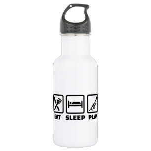 Eat Sleep Play Trumpet Waterfles