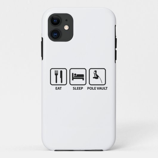 Eat Sleep Pole Vault Case-Mate iPhone Case (Achterkant)