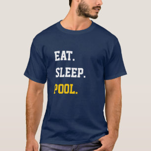 Eat Sleep Pool T-shirt
