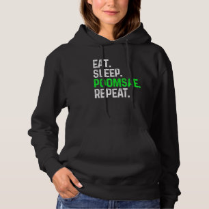 Eat Sleep Poomsae Herhaal Martial Arts Combat Hoodie