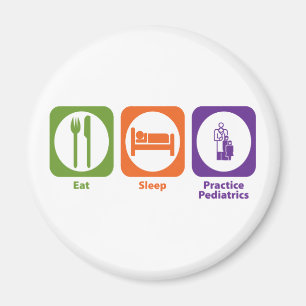 Eat Sleep Practice Pediatrics Magneet