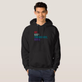 Eat Sleep Procrastinate Repeat Hoodie (Voorkant volledig)