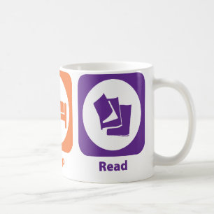 Eat Sleep Read Koffiemok