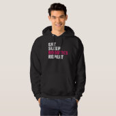 Eat Sleep Robotics Repeat Hoodie (Voorkant volledig)