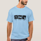 Eat Sleep Rock T-shirt (Voorkant)