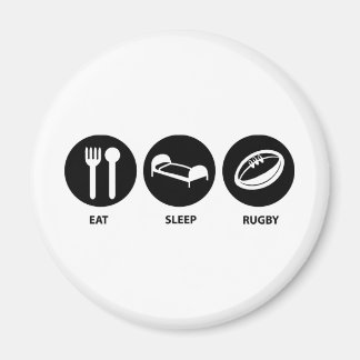 Eat Sleep Rugby Magneet