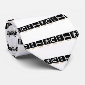 Eat Sleep Run Herhalen Stropdas (Opgerold)